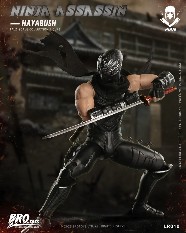 BROTOYS LR010 1/12 Ninja Assassin Falcon Collectible Male Action Figure In Stock