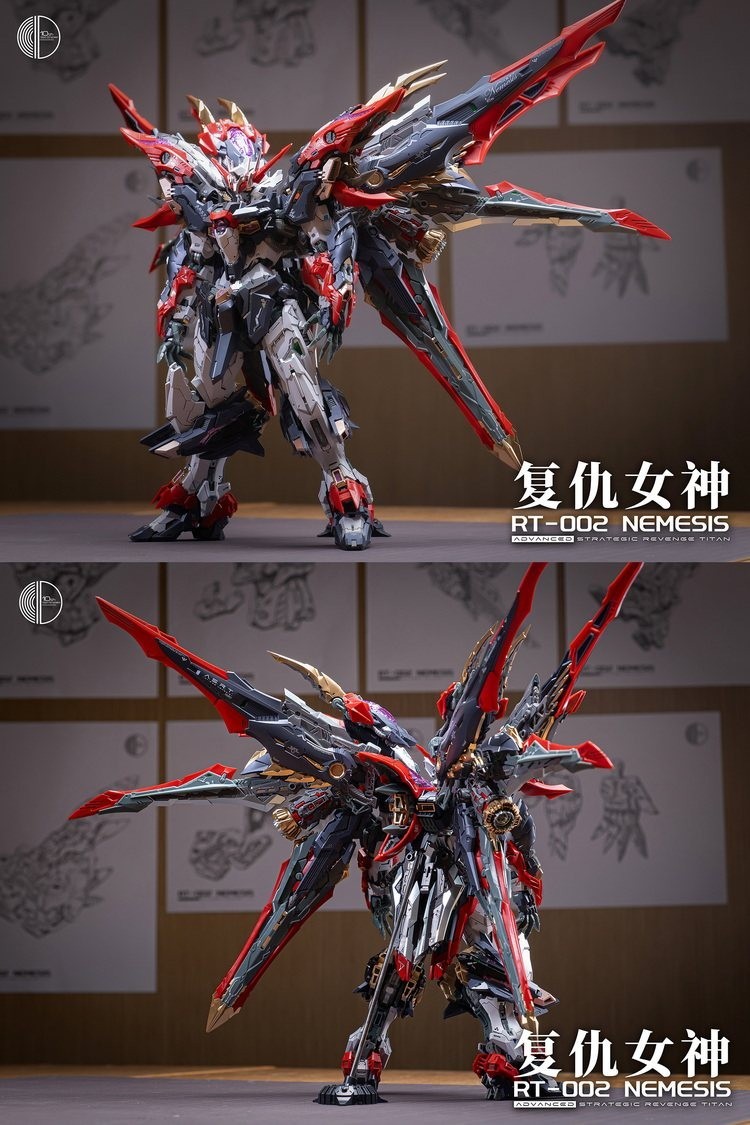 In Stock New Infinite Dimension 1/100 RT-002 Strategic Revenge Nemesis Model Kit