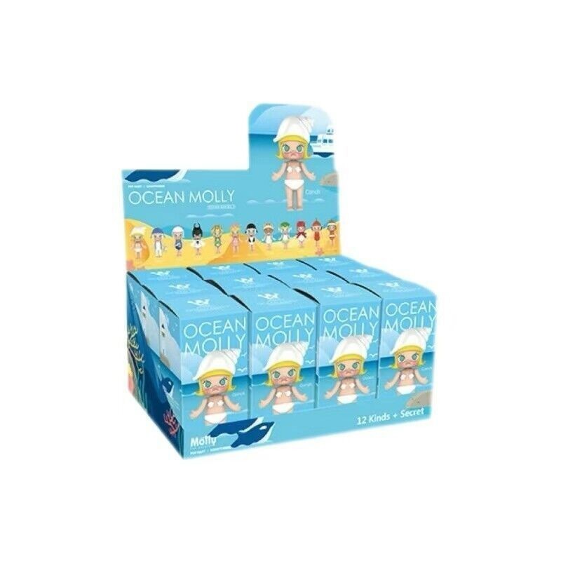 Authentic Molly Ocean Series (Set 12 Basic) Confirmed Blind Box Figure Designer