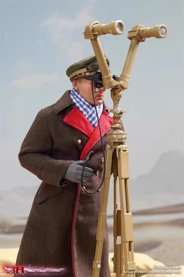 DID 3R TG80004 1/12 Field Marshal The Desert Fox 6" Action Figure New in stock
