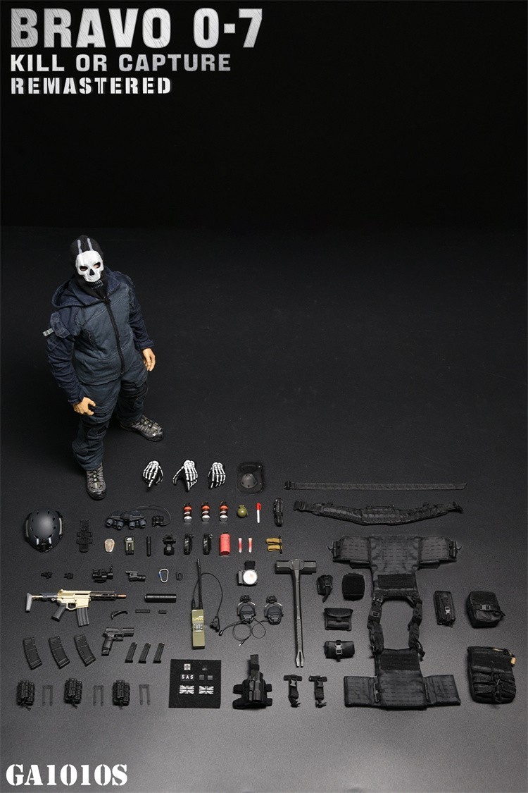 Ready! New General's Armoury GA1010S Bravo 0-7 Strike Action Figure Remastered