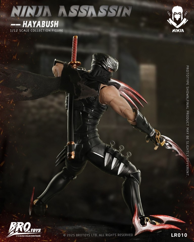 BROTOYS LR010 1/12 Ninja Assassin Falcon Collectible Male Action Figure In Stock