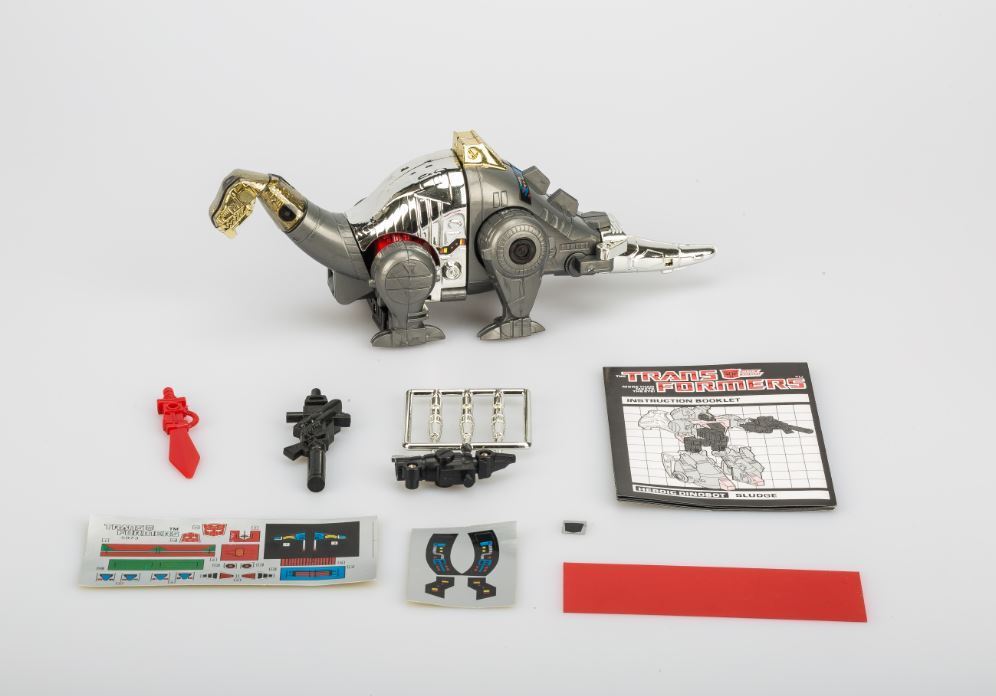 New Transformers G1 Dinobots Grimlock Swoop Slag Sludge Snarl Box Set