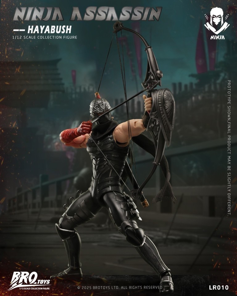 BROTOYS LR010 1/12 Ninja Assassin Falcon Collectible Male Action Figure In Stock