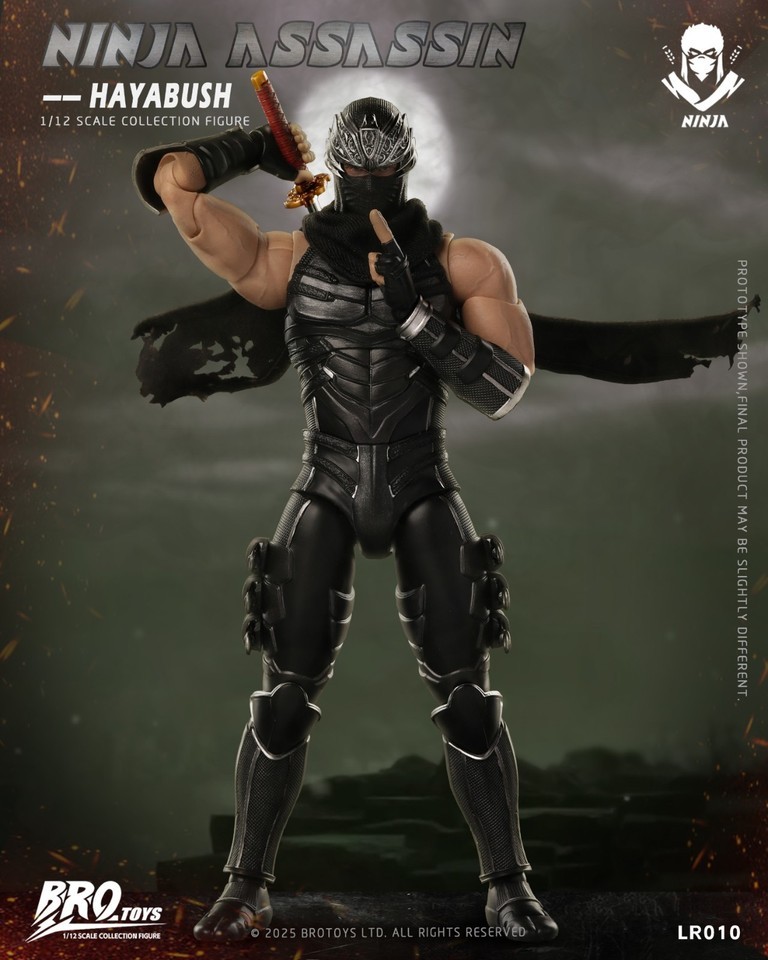 BROTOYS LR010 1/12 Ninja Assassin Falcon Collectible Male Action Figure In Stock