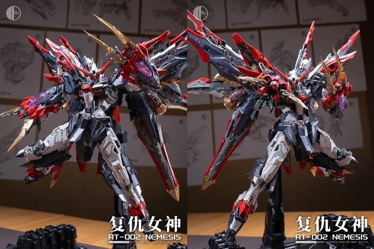 In Stock New Infinite Dimension 1/100 RT-002 Strategic Revenge Nemesis Model Kit