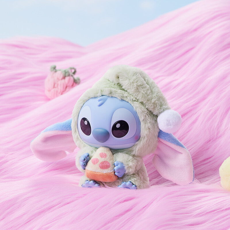 Authentic MINISO Stitch Eat Something Before Sleep Series Vinyl Figure Blind Box  NEW SEALED