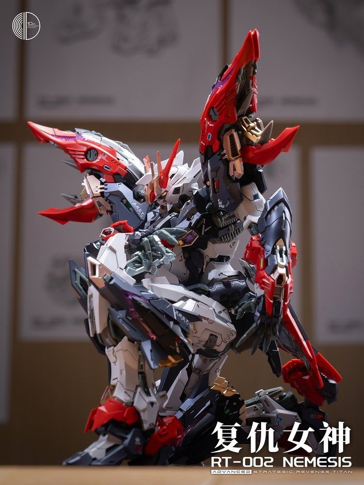 In Stock New Infinite Dimension 1/100 RT-002 Strategic Revenge Nemesis Model Kit
