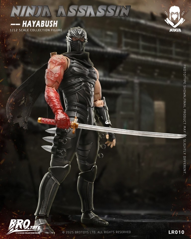BROTOYS LR010 1/12 Ninja Assassin Falcon Collectible Male Action Figure In Stock