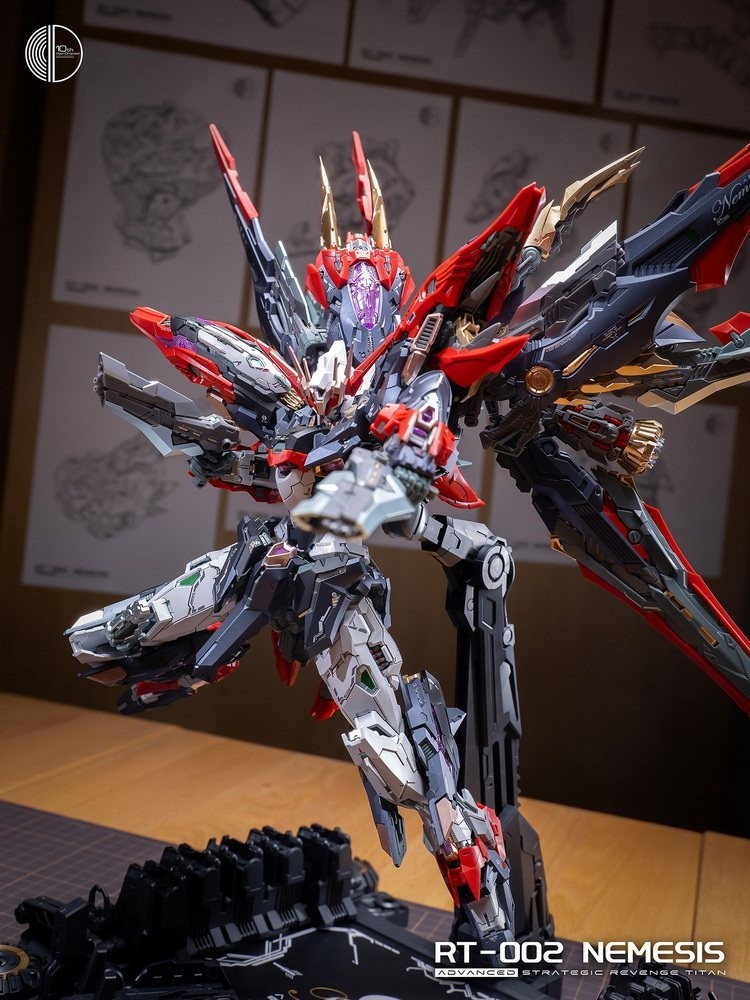 In Stock New Infinite Dimension 1/100 RT-002 Strategic Revenge Nemesis Model Kit