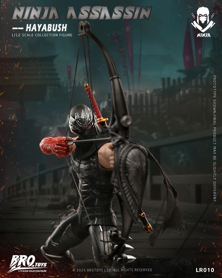 BROTOYS LR010 1/12 Ninja Assassin Falcon Collectible Male Action Figure In Stock