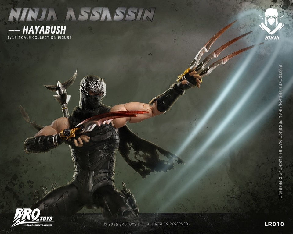 BROTOYS LR010 1/12 Ninja Assassin Falcon Collectible Male Action Figure In Stock
