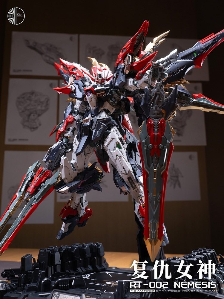 In Stock New Infinite Dimension 1/100 RT-002 Strategic Revenge Nemesis Model Kit