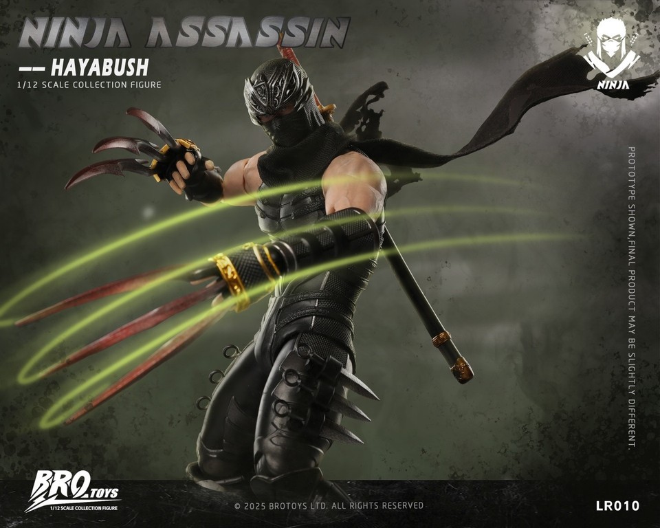 BROTOYS LR010 1/12 Ninja Assassin Falcon Collectible Male Action Figure In Stock
