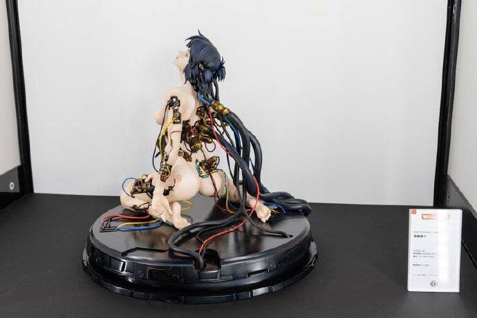 With Fans! GHOST IN THE SHELL Kusanagi Motoko 1/4 Resin Figure Model Genuine
