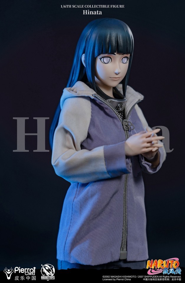 IN STOCK Rocket Toys ROC-006 1/6 Hinata Hyuga Female Ninja Action Figure Model