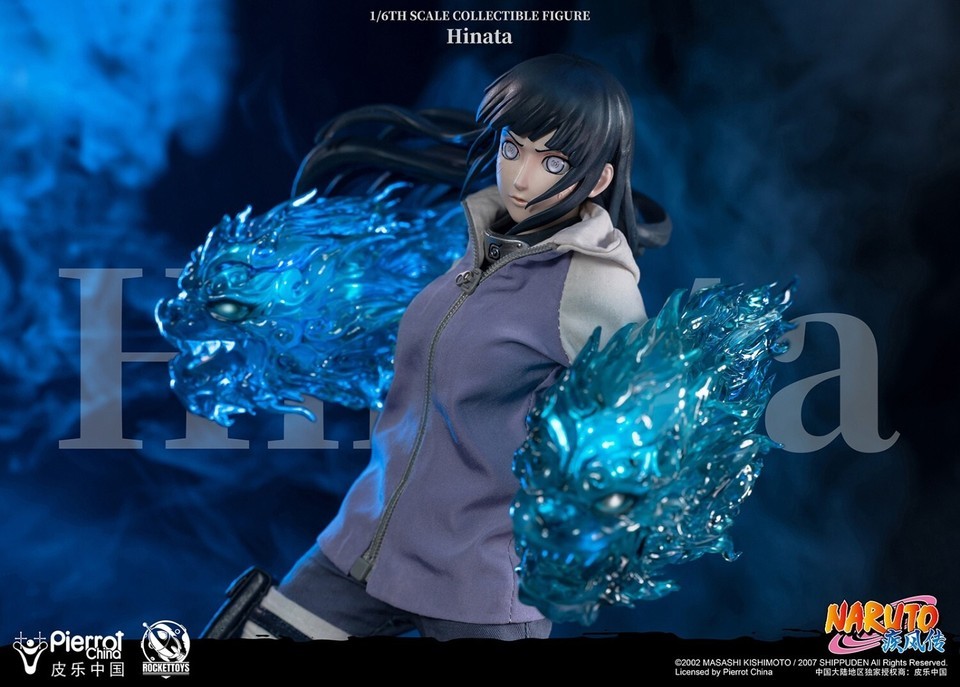 IN STOCK Rocket Toys ROC-006 1/6 Hinata Hyuga Female Ninja Action Figure Model