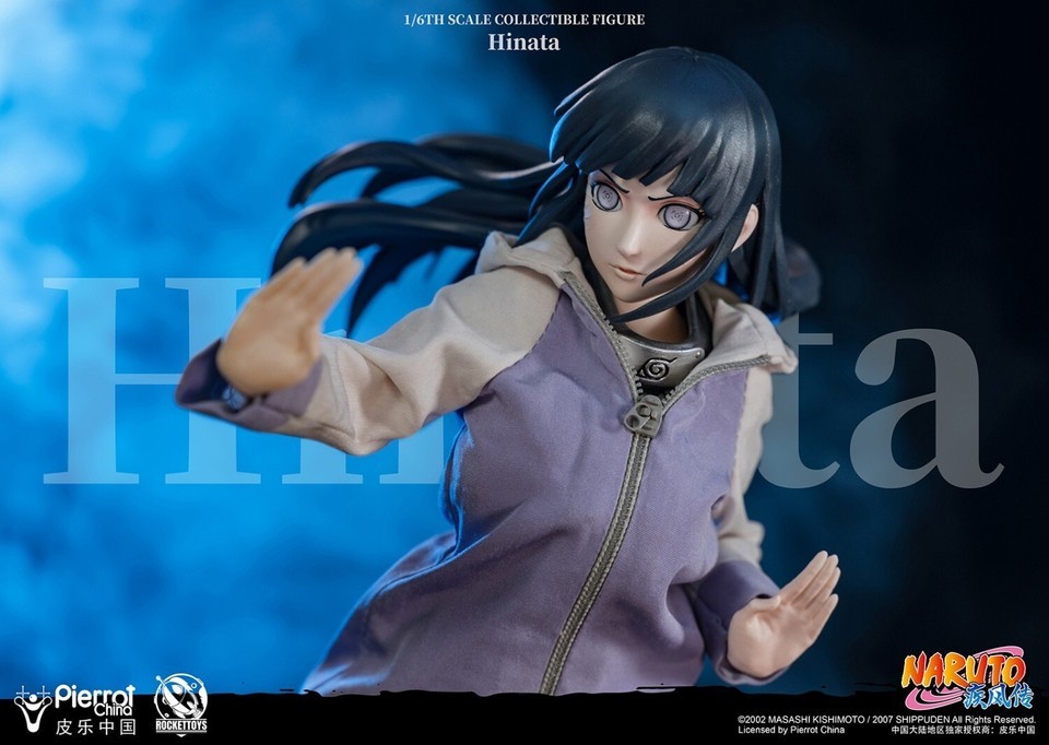 IN STOCK Rocket Toys ROC-006 1/6 Hinata Hyuga Female Ninja Action Figure Model