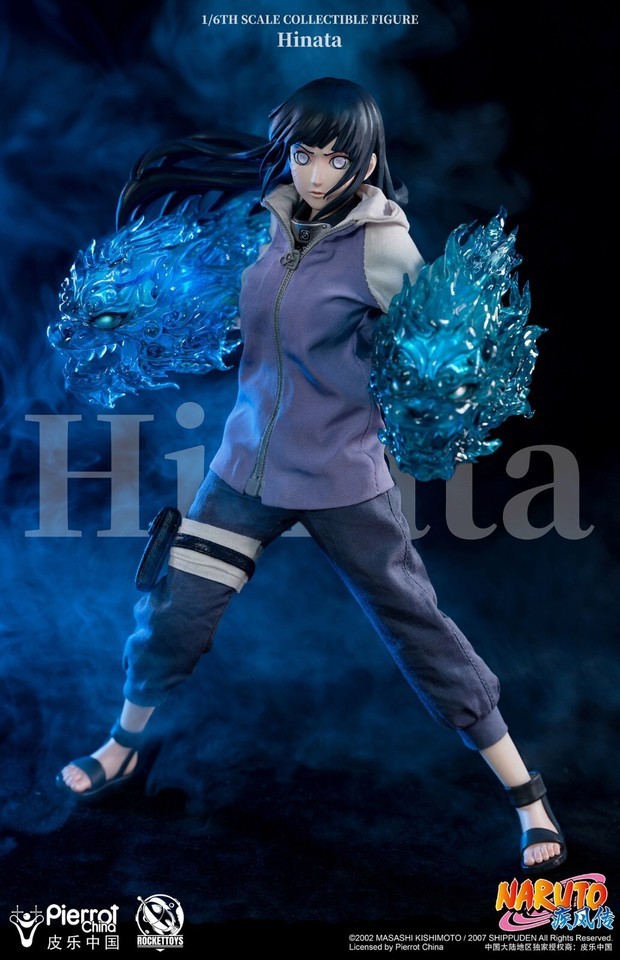 IN STOCK Rocket Toys ROC-006 1/6 Hinata Hyuga Female Ninja Action Figure Model