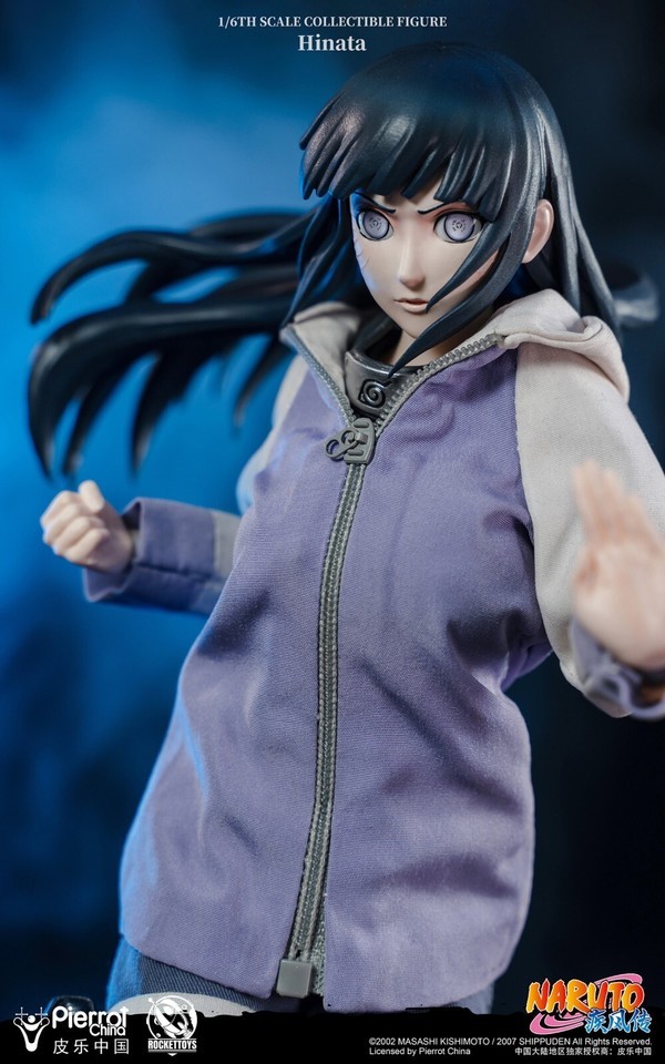 IN STOCK Rocket Toys ROC-006 1/6 Hinata Hyuga Female Ninja Action Figure Model