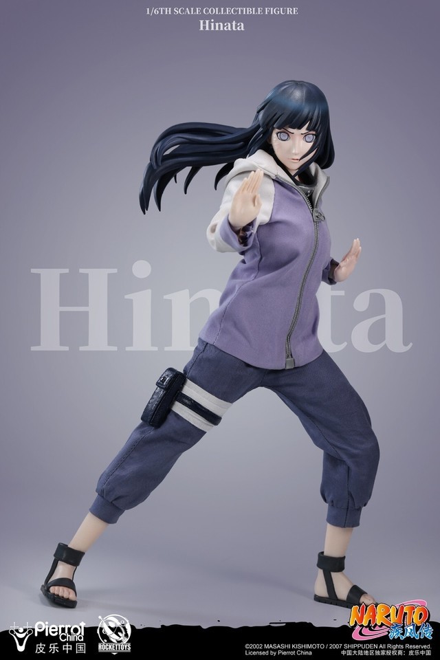 IN STOCK Rocket Toys ROC-006 1/6 Hinata Hyuga Female Ninja Action Figure Model