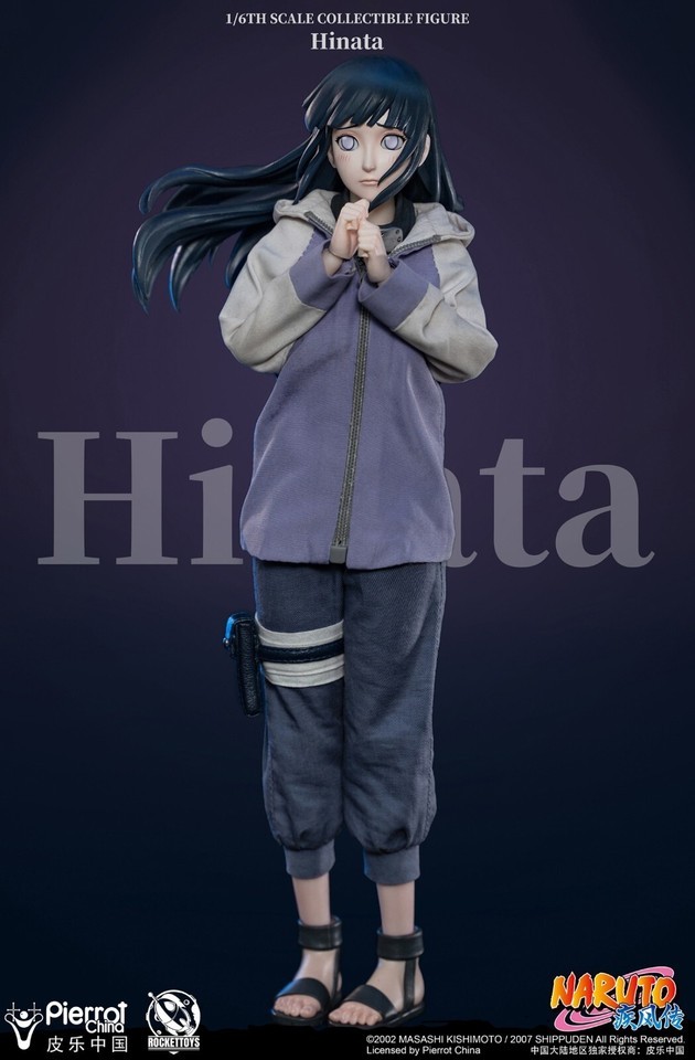 IN STOCK Rocket Toys ROC-006 1/6 Hinata Hyuga Female Ninja Action Figure Model