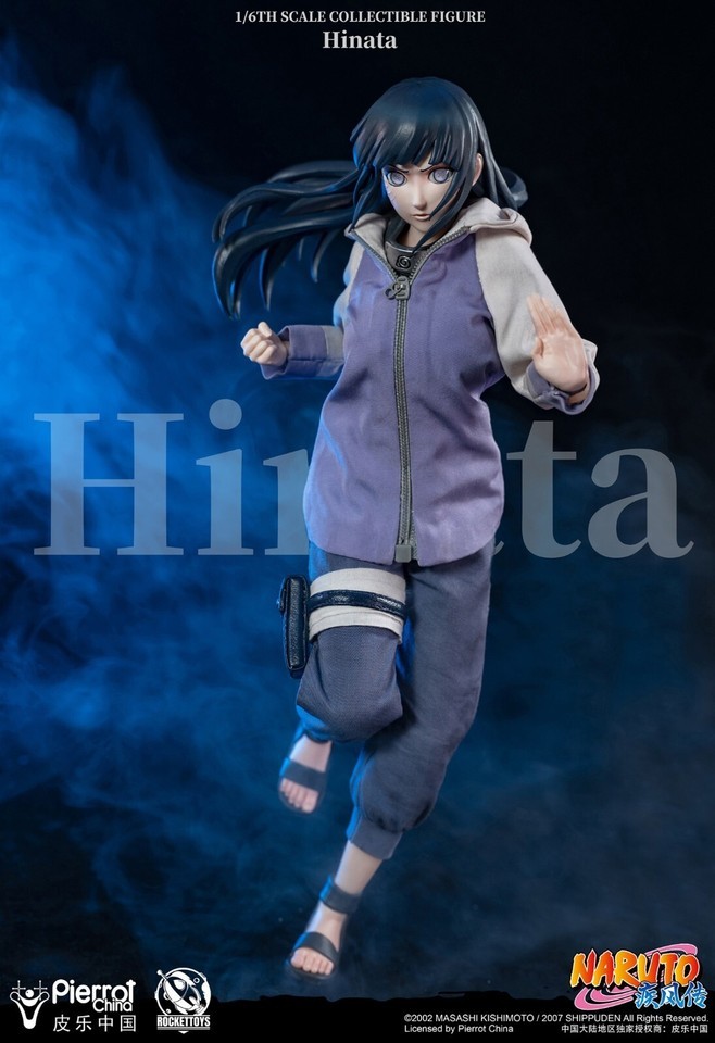 IN STOCK Rocket Toys ROC-006 1/6 Hinata Hyuga Female Ninja Action Figure Model