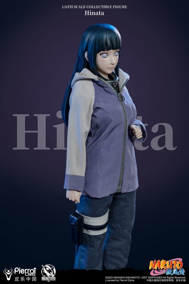 IN STOCK Rocket Toys ROC-006 1/6 Hinata Hyuga Female Ninja Action Figure Model