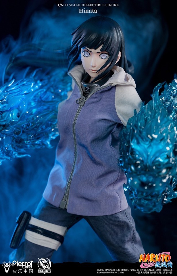 IN STOCK Rocket Toys ROC-006 1/6 Hinata Hyuga Female Ninja Action Figure Model