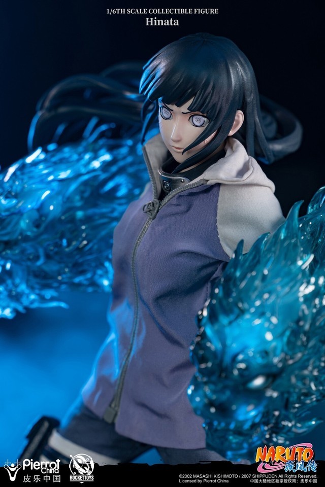 IN STOCK Rocket Toys ROC-006 1/6 Hinata Hyuga Female Ninja Action Figure Model
