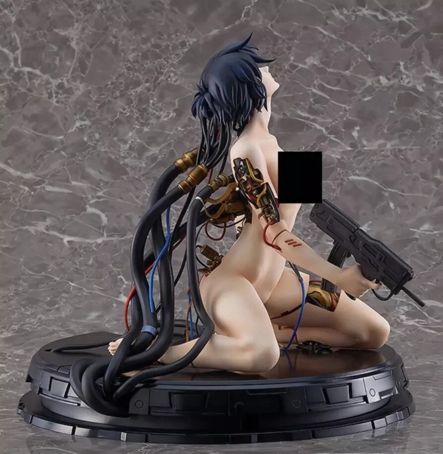 With Fans! GHOST IN THE SHELL Kusanagi Motoko 1/4 Resin Figure Model Genuine