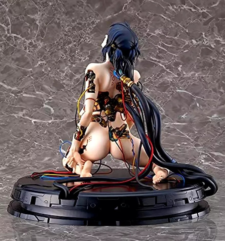 With Fans! GHOST IN THE SHELL Kusanagi Motoko 1/4 Resin Figure Model Genuine