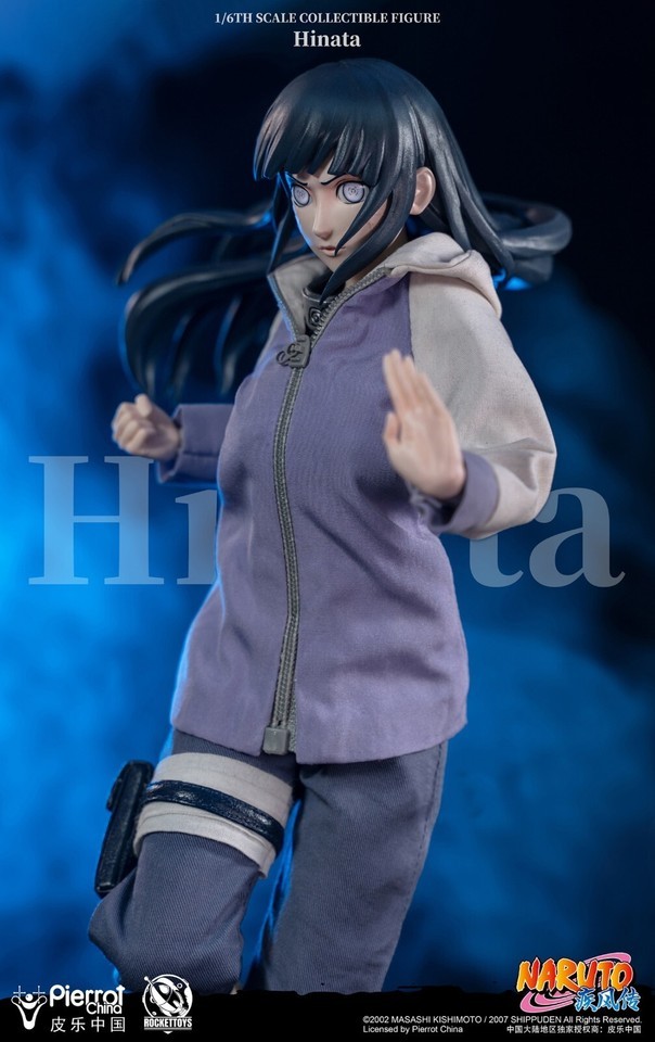 IN STOCK Rocket Toys ROC-006 1/6 Hinata Hyuga Female Ninja Action Figure Model