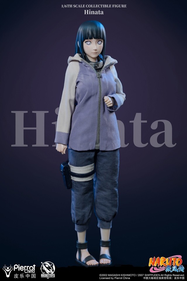 IN STOCK Rocket Toys ROC-006 1/6 Hinata Hyuga Female Ninja Action Figure Model