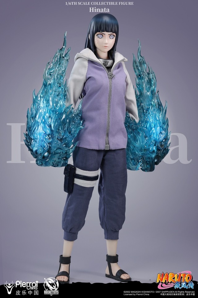 IN STOCK Rocket Toys ROC-006 1/6 Hinata Hyuga Female Ninja Action Figure Model