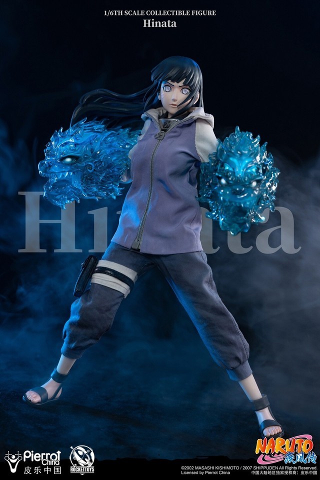 IN STOCK Rocket Toys ROC-006 1/6 Hinata Hyuga Female Ninja Action Figure Model