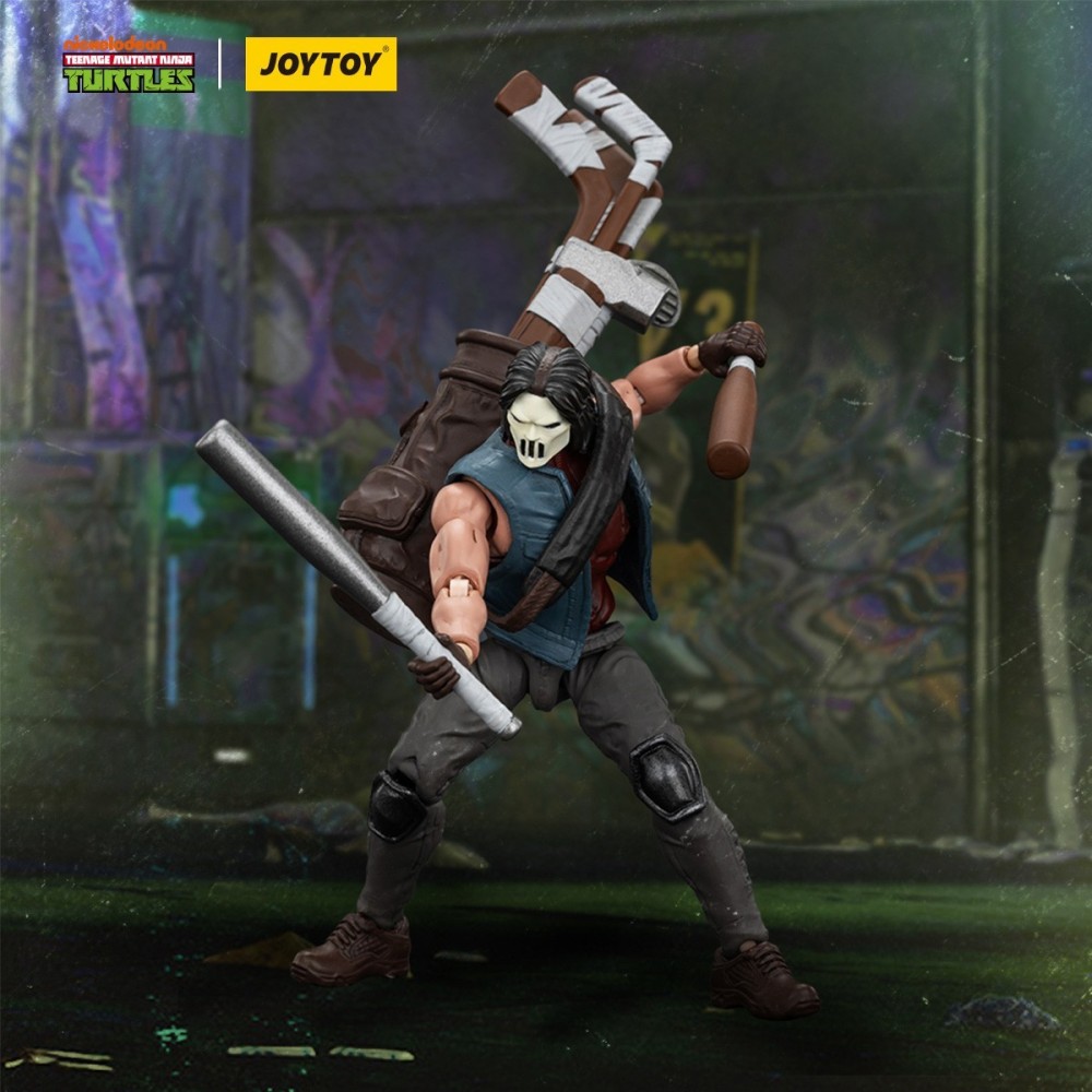 JOYTOY TMNT 1/18 Teenage Mutant Ninja Turtles Zorax Zork Triceraton Casey Jones