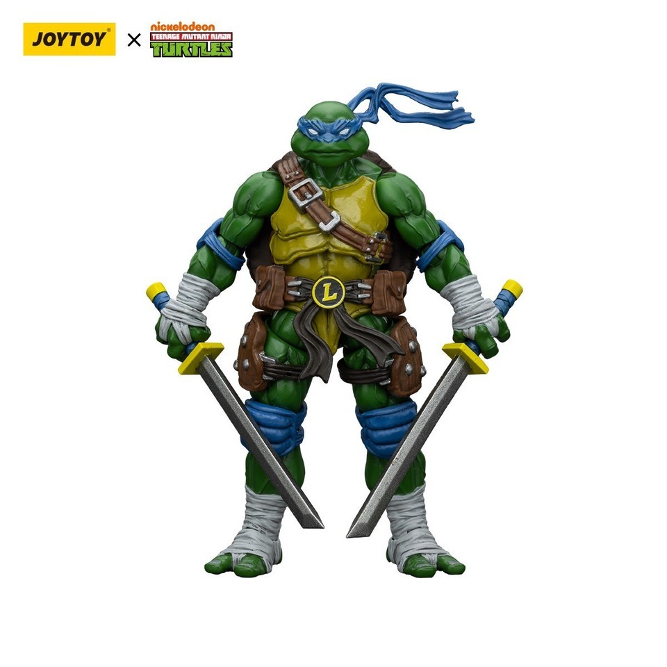 Original  JOYTOY TMNT Teenage Mutant Ninja Turtles 1/18 Action Figure  SET OF 4