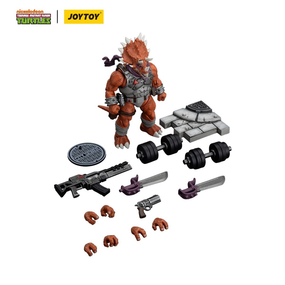 JOYTOY TMNT 1/18 Teenage Mutant Ninja Turtles Zorax Zork Triceraton Casey Jones