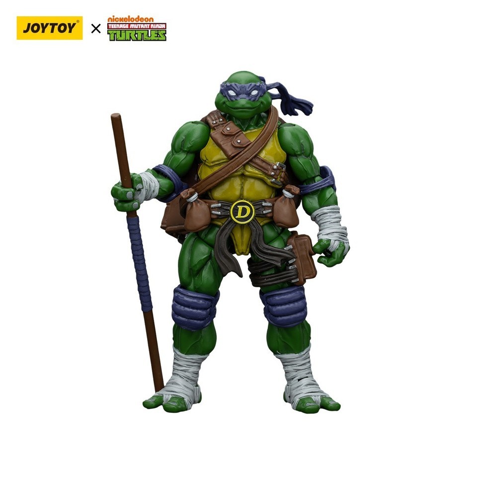 Original  JOYTOY TMNT Teenage Mutant Ninja Turtles 1/18 Action Figure  SET OF 4