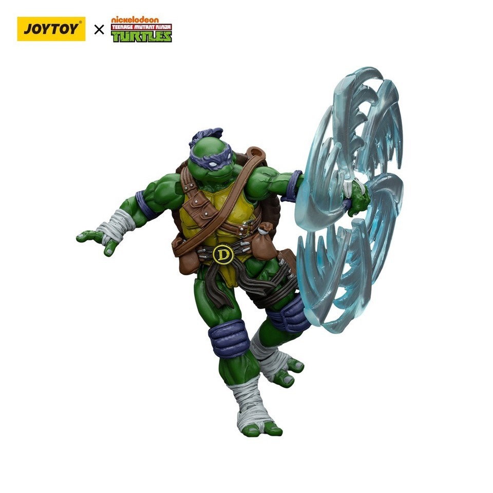 Original  JOYTOY TMNT Teenage Mutant Ninja Turtles 1/18 Action Figure  SET OF 4