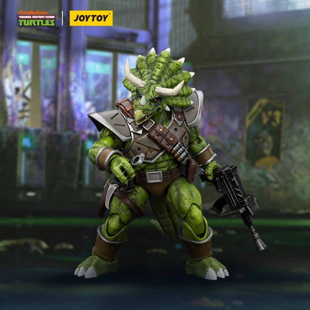 JOYTOY TMNT 1/18 Teenage Mutant Ninja Turtles Zorax Zork Triceraton Casey Jones