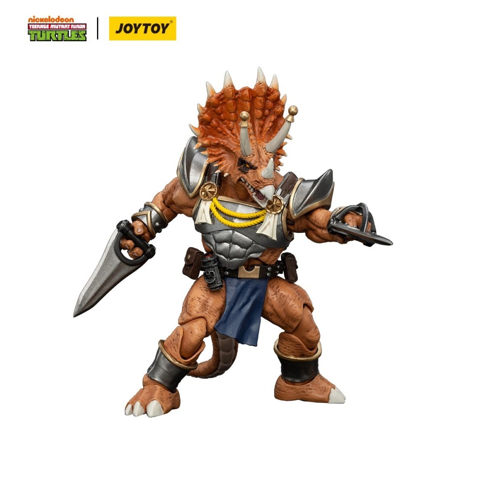 JOYTOY TMNT 1/18 Teenage Mutant Ninja Turtles Zorax Zork Triceraton Casey Jones