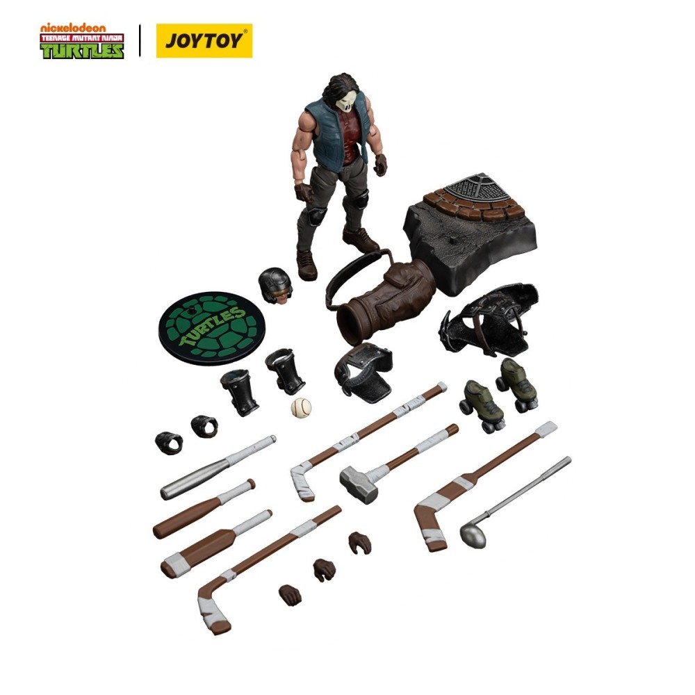 JOYTOY TMNT 1/18 Teenage Mutant Ninja Turtles Zorax Zork Triceraton Casey Jones