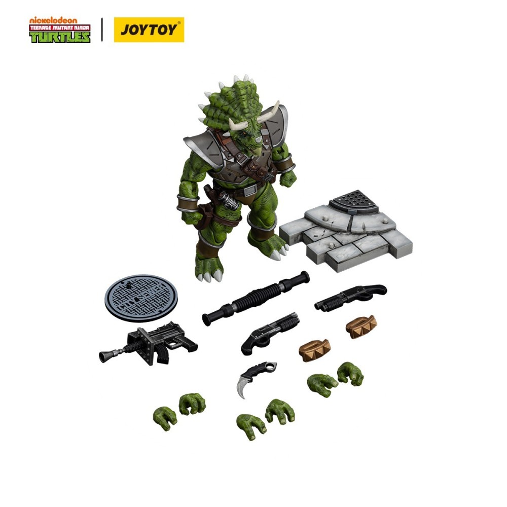 JOYTOY TMNT 1/18 Teenage Mutant Ninja Turtles Zorax Zork Triceraton Casey Jones