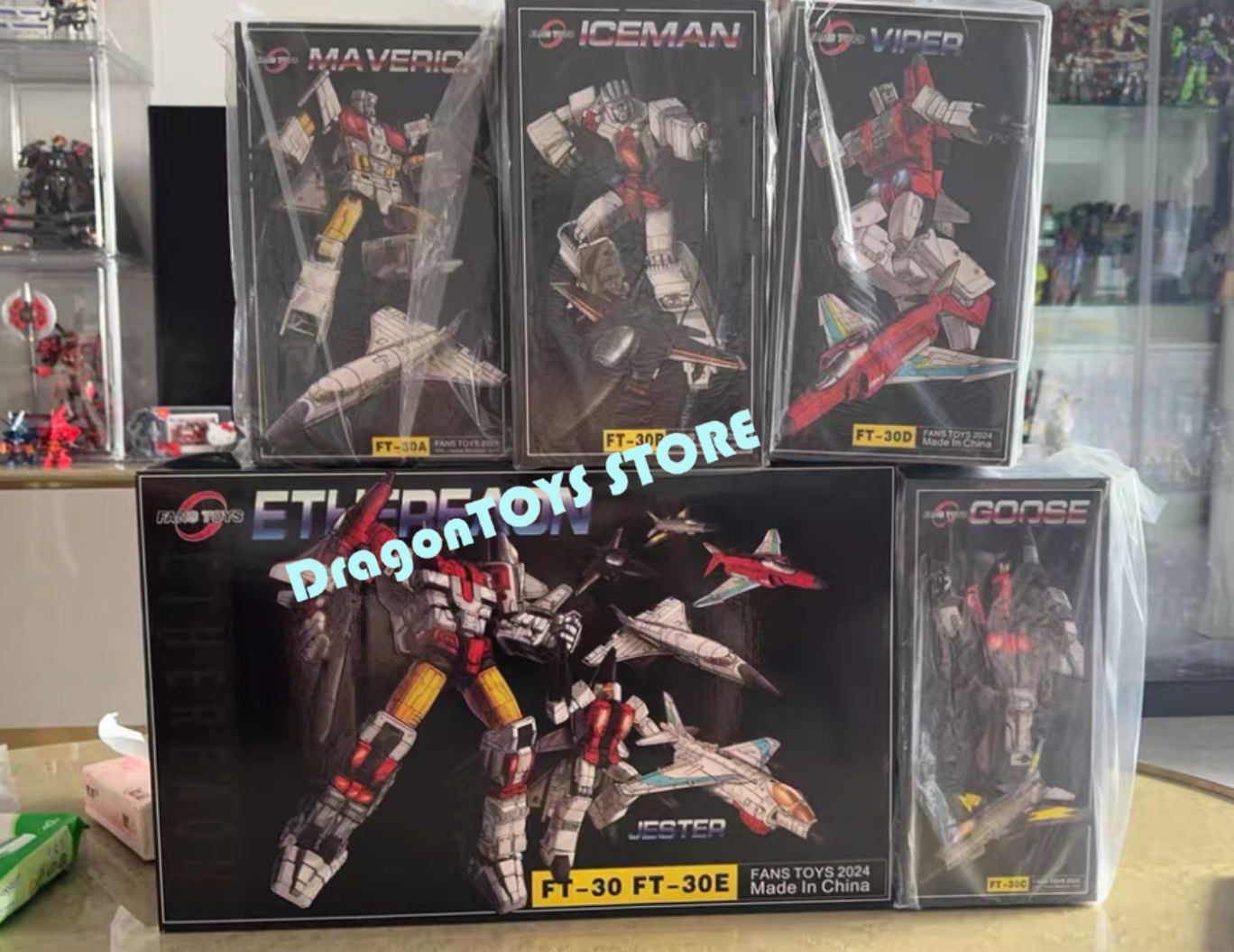 Fanstoys FT-30 A B C D E Ethereaon Superion Aerialbots Complete Set New In Stock