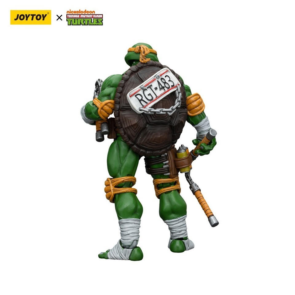 Original  JOYTOY TMNT Teenage Mutant Ninja Turtles 1/18 Action Figure  SET OF 4