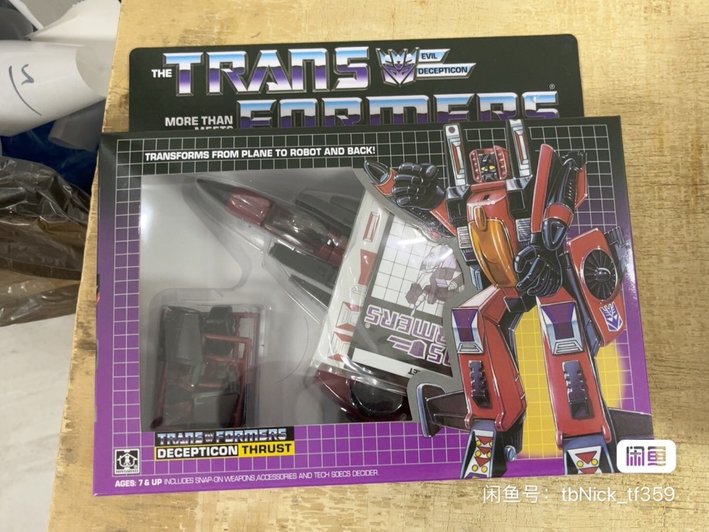 G1 Reissue Starscream/Skywarp/Thundercracker/Ramjet/Thrust/Dirge New IN BOX