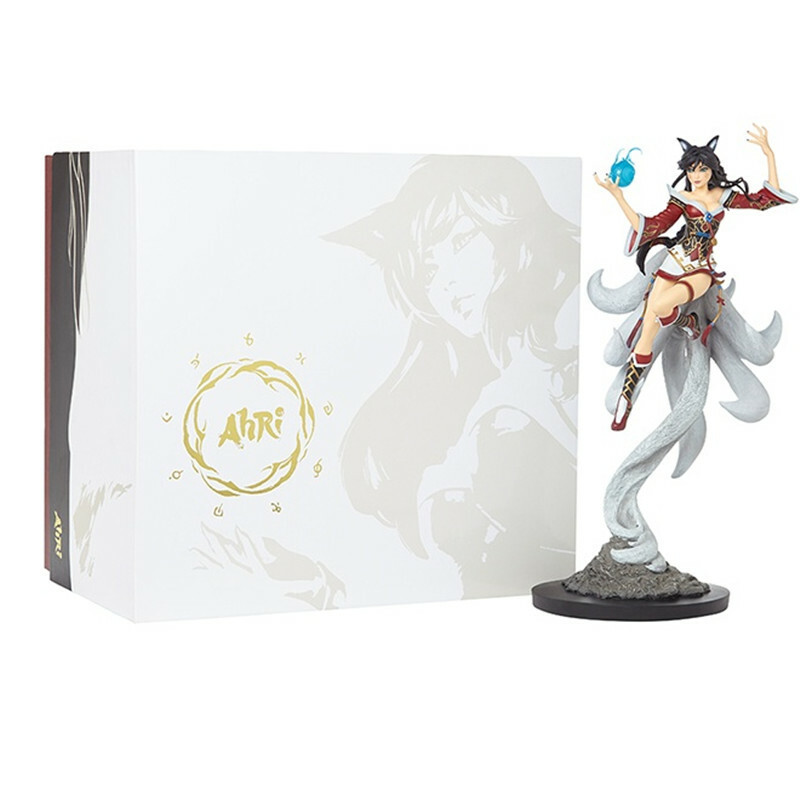 LOL Ahri the Nine-Tailed Fox figure Toys Game Model Anime Collectibles