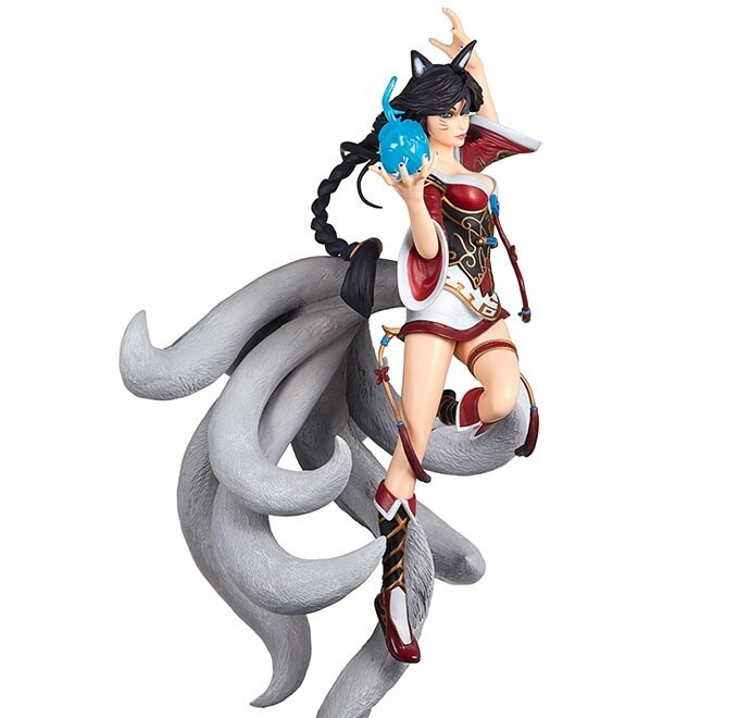 LOL Ahri the Nine-Tailed Fox figure Toys Game Model Anime Collectibles